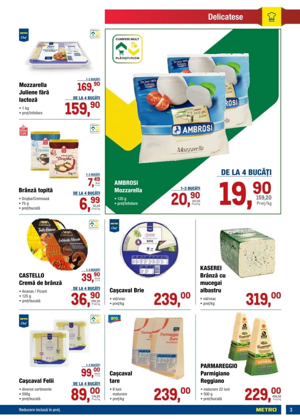 Catalog Metro - Catalogul cu reduceri, pagina 3: reduceri și oferte 25 iunie - 08 iulie 2026