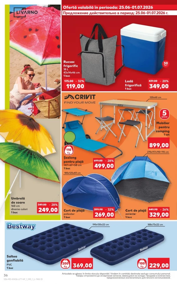 Catalog Kaufland - Catalogul cu reduceri, pagina 36: reduceri și oferte 25 iunie - 01 iulie 2026