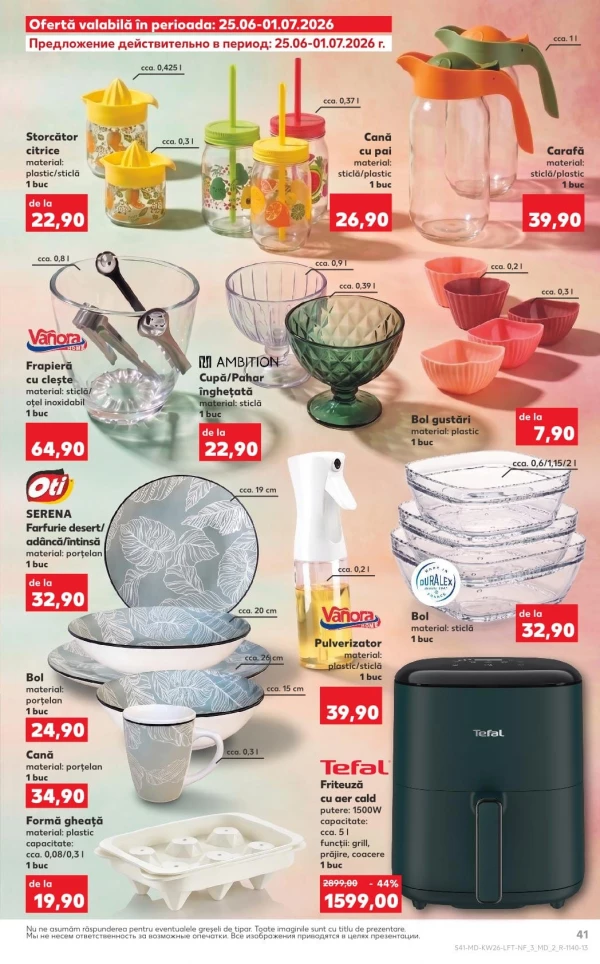 Catalog Kaufland - Catalogul cu reduceri, pagina 41: reduceri și oferte 25 iunie - 01 iulie 2026