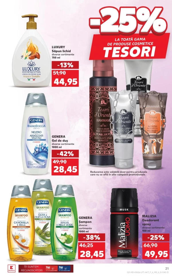Catalog Kaufland - Catalogul cu reduceri, pagina 21: reduceri și oferte 25 iunie - 01 iulie 2026