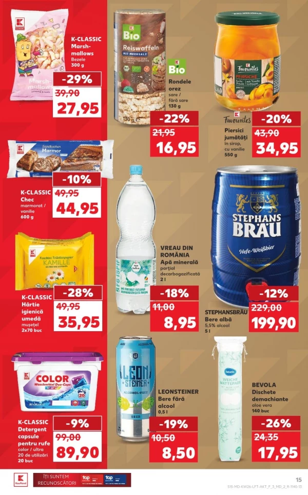 Catalog Kaufland - Catalogul cu reduceri, pagina 15: reduceri și oferte 25 iunie - 01 iulie 2026