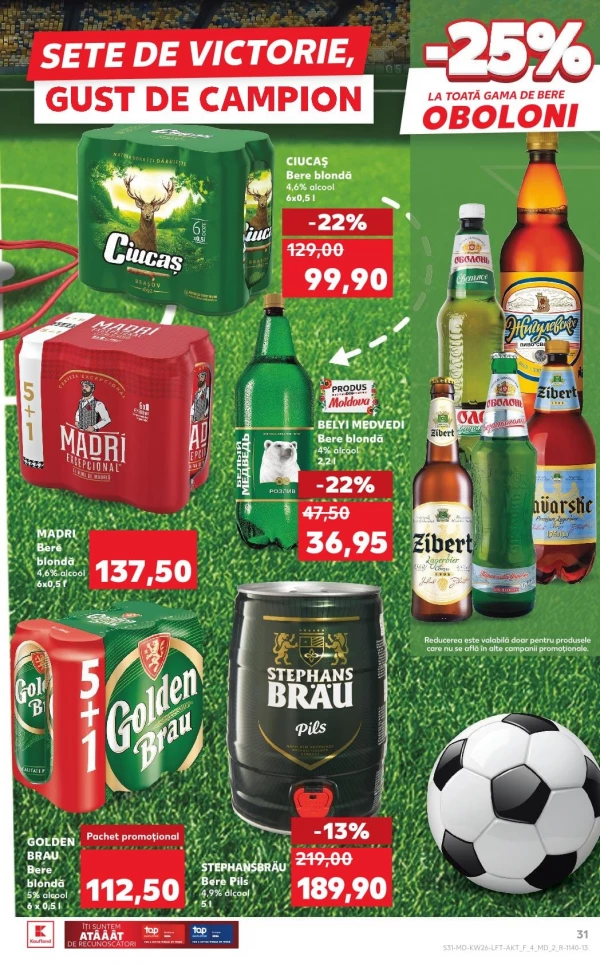 Catalog Kaufland - Catalogul cu reduceri, pagina 31: reduceri și oferte 25 iunie - 01 iulie 2026