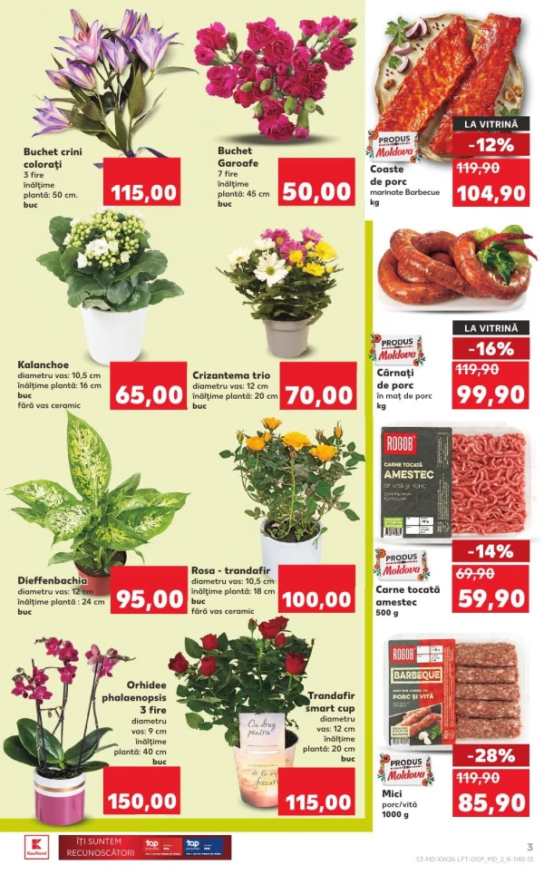 Catalog Kaufland - Catalogul cu reduceri, pagina 3: reduceri și oferte 25 iunie - 01 iulie 2026