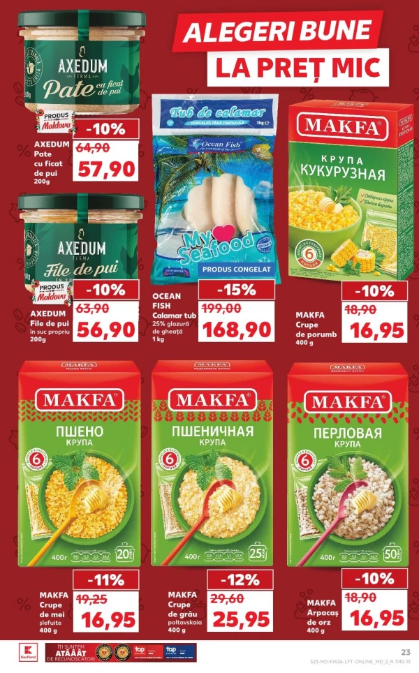Catalog Kaufland - Catalogul cu reduceri, pagina 23: reduceri și oferte 25 iunie - 01 iulie 2026
