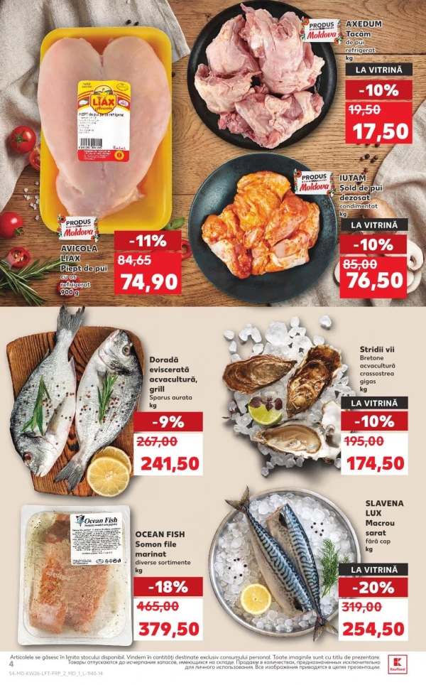 Catalog Kaufland - Catalogul cu reduceri, pagina 4: reduceri și oferte 25 iunie - 01 iulie 2026