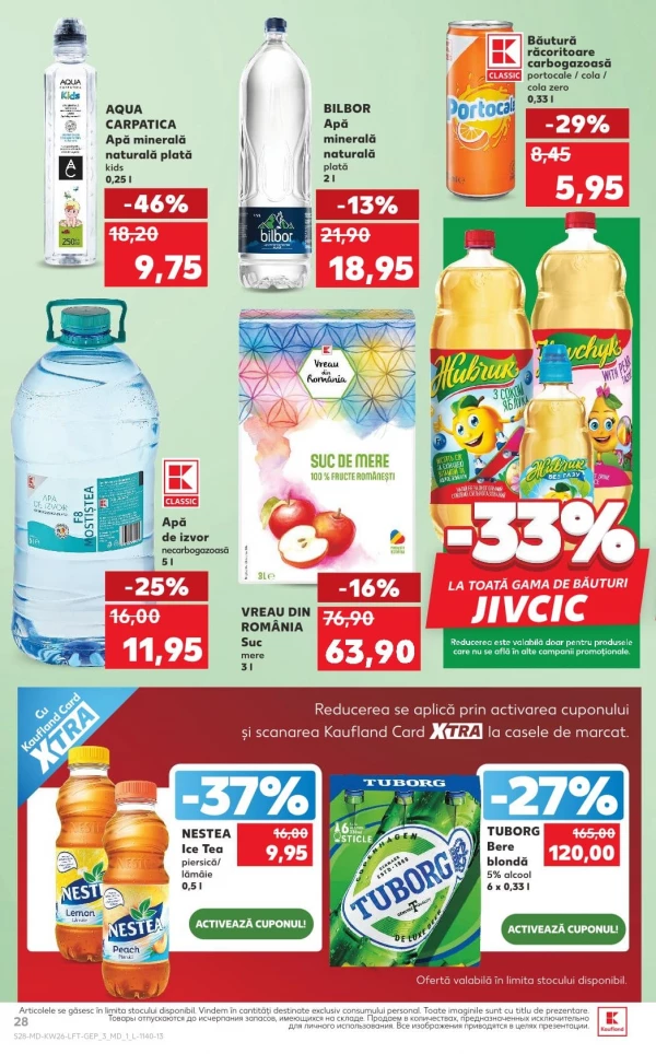Catalog Kaufland - Catalogul cu reduceri, pagina 28: reduceri și oferte 25 iunie - 01 iulie 2026