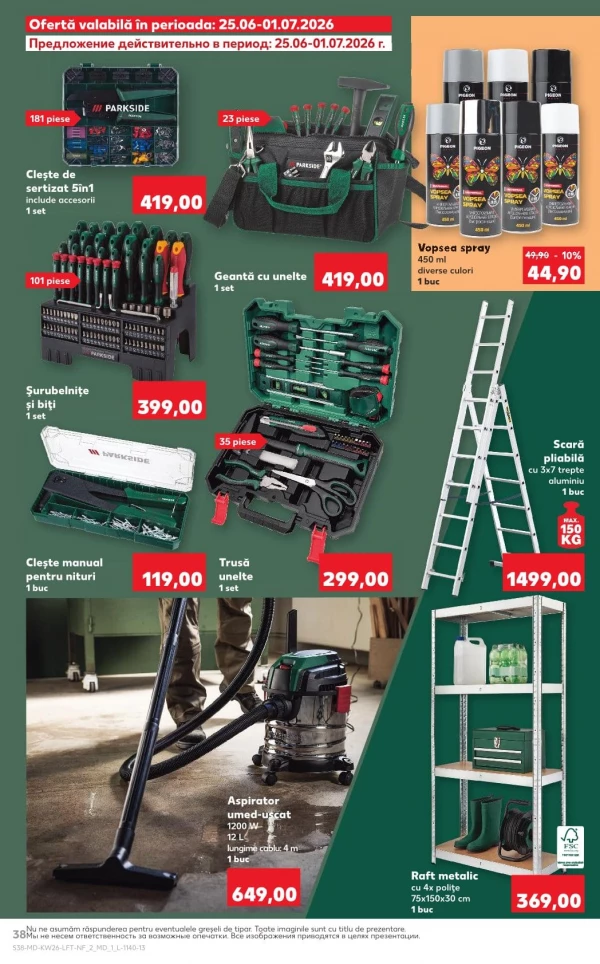 Catalog Kaufland - Catalogul cu reduceri, pagina 38: reduceri și oferte 25 iunie - 01 iulie 2026