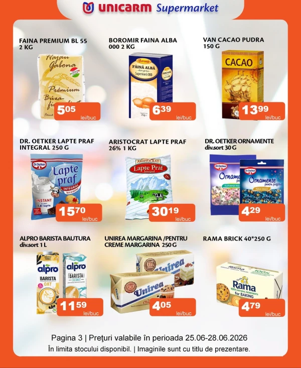 Catalog Unicarm - Catalogul cu reduceri, pagina 5: reduceri și oferte 25 - 28 iunie 2026