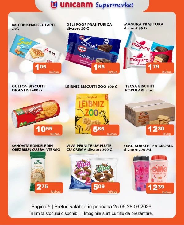 Catalog Unicarm - Catalogul cu reduceri, pagina 7: reduceri și oferte 25 - 28 iunie 2026