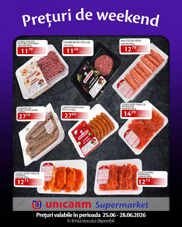 Catalog Unicarm - Catalogul cu reduceri, pagina 14: reduceri și oferte 25 - 28 iunie 2026