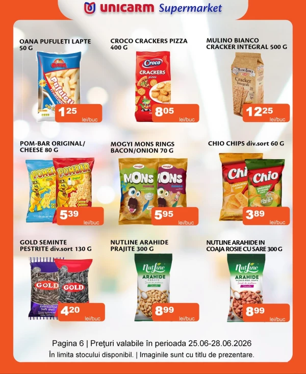 Catalog Unicarm - Catalogul cu reduceri, pagina 8: reduceri și oferte 25 - 28 iunie 2026