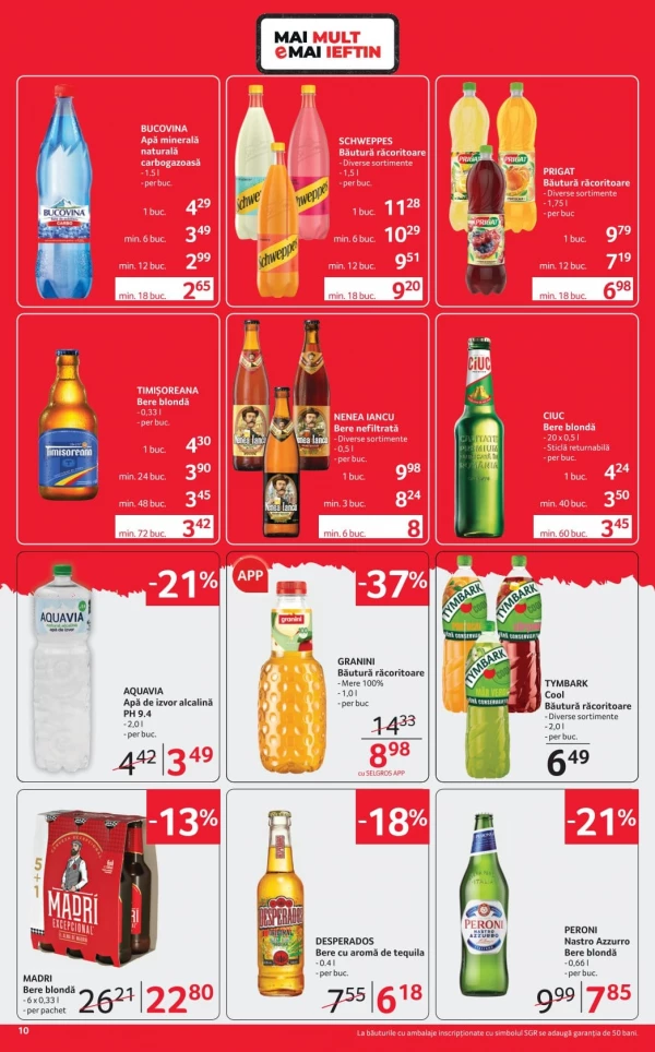 Каталог Selgros - Каталог знижок Magazine mici, сторінка 10: знижки та акції 26 червня - 09 липня 2026