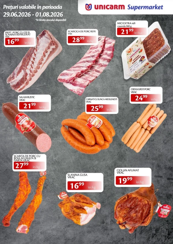 Catalog Unicarm - Catalogul cu reduceri, pagina 2: reduceri și oferte 29 iunie - 01 august 2026