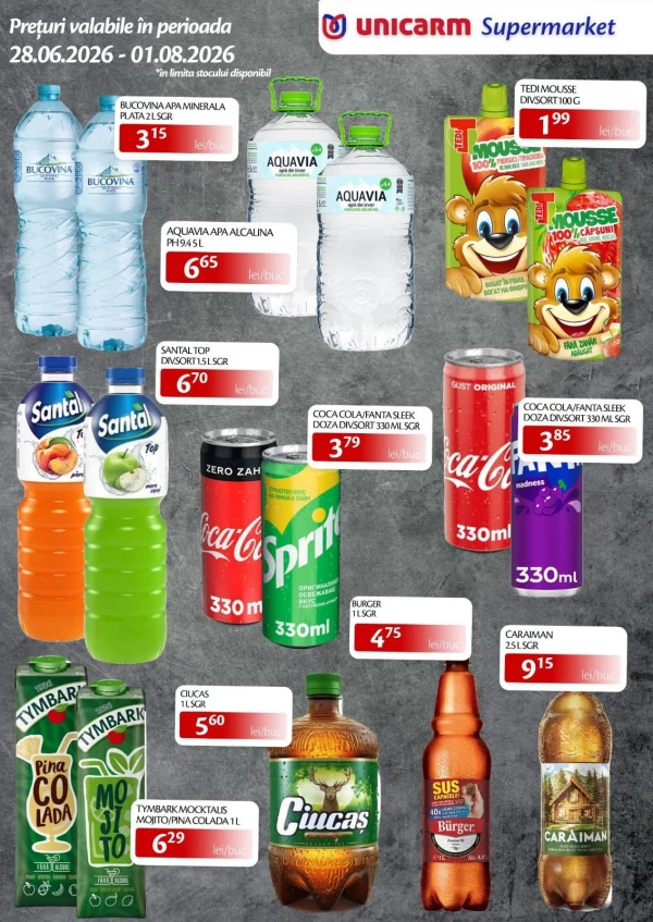 Catalog Unicarm - Catalogul cu reduceri, pagina 7: reduceri și oferte 29 iunie - 01 august 2026
