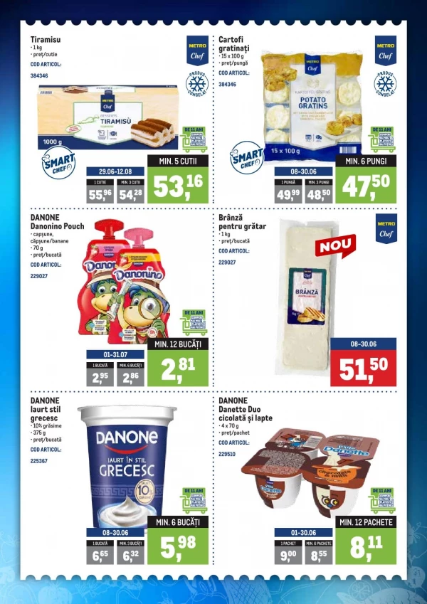 Catalog Metro - Catalogul cu reduceri, pagina 2: reduceri și oferte 29 iunie - 05 iulie 2026