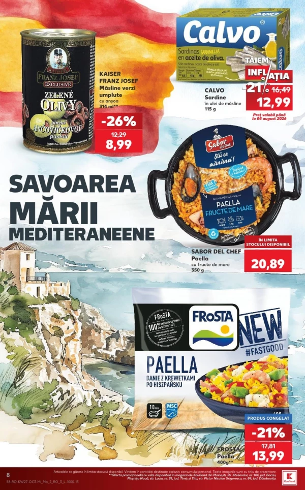 Catalog Kaufland - Catalogul tematic, pagina 8: reduceri și oferte 01 - 07 iulie 2026