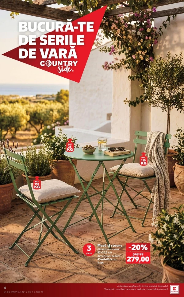 Catalog Kaufland - Catalogul cu reduceri NonFood, pagina 4: reduceri și oferte 01 - 07 iulie 2026
