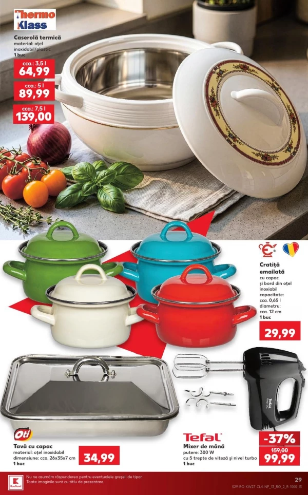 Catalog Kaufland - Catalogul cu reduceri NonFood, pagina 29: reduceri și oferte 01 - 07 iulie 2026