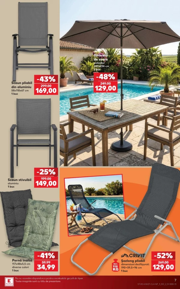 Catalog Kaufland - Catalogul cu reduceri NonFood, pagina 7: reduceri și oferte 01 - 07 iulie 2026