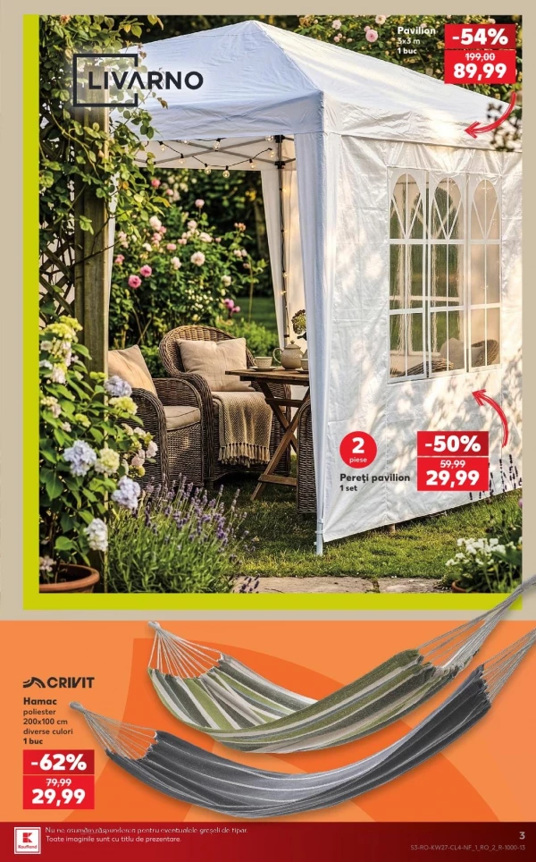 Catalog Kaufland - Catalogul cu reduceri NonFood, pagina 3: reduceri și oferte 01 - 07 iulie 2026