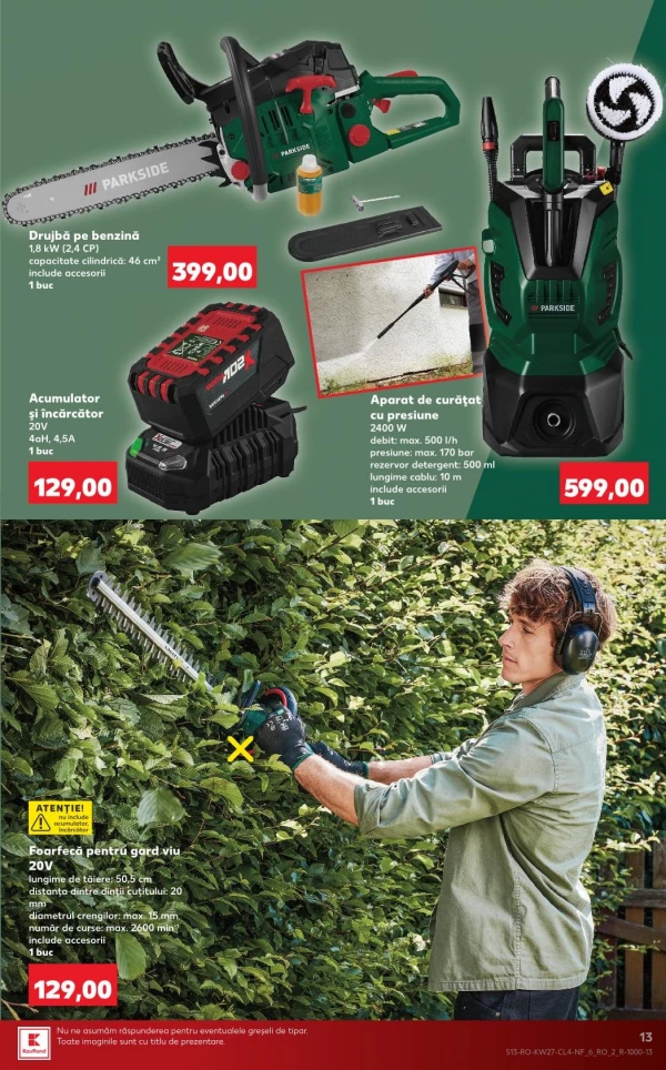 Catalog Kaufland - Catalogul cu reduceri NonFood, pagina 13: reduceri și oferte 01 - 07 iulie 2026
