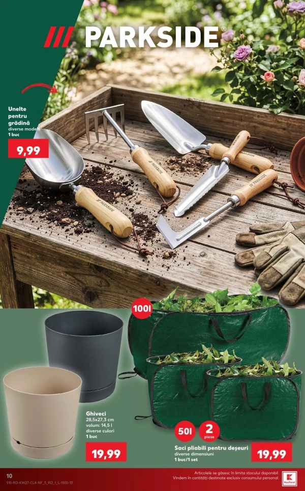 Catalog Kaufland - Catalogul cu reduceri NonFood, pagina 10: reduceri și oferte 01 - 07 iulie 2026
