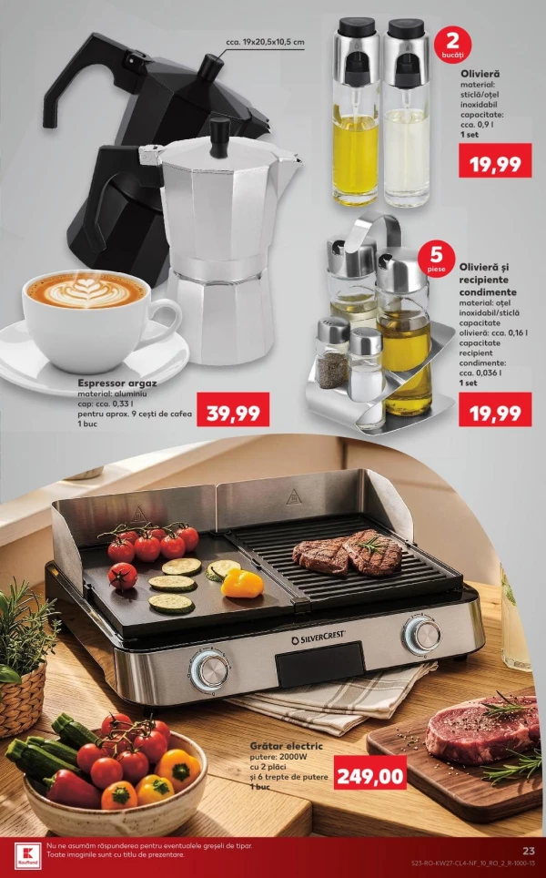 Catalog Kaufland - Catalogul cu reduceri NonFood, pagina 23: reduceri și oferte 01 - 07 iulie 2026