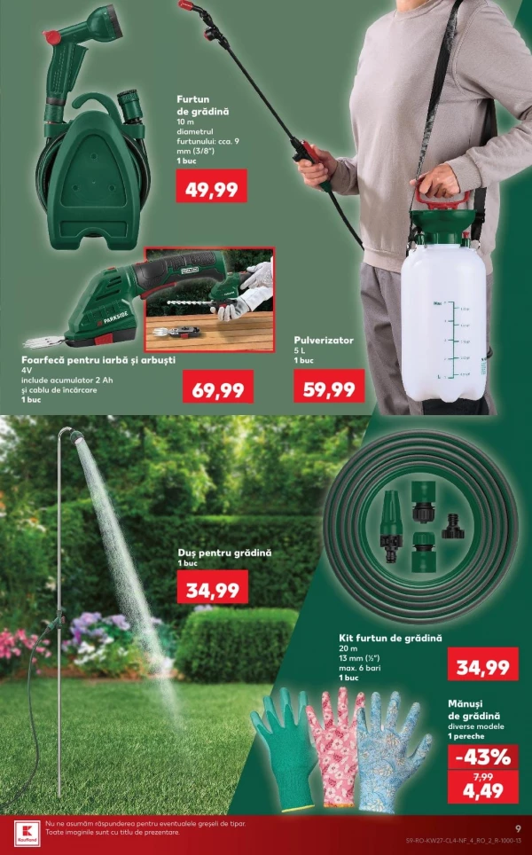 Catalog Kaufland - Catalogul cu reduceri NonFood, pagina 9: reduceri și oferte 01 - 07 iulie 2026