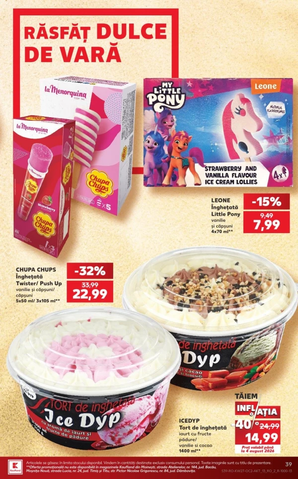 Catalog Kaufland - Catalogul cu reduceri, pagina 39: reduceri și oferte 01 - 07 iulie 2026