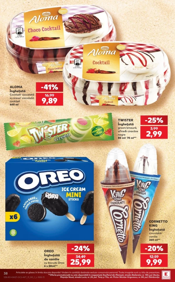 Catalog Kaufland - Catalogul cu reduceri, pagina 38: reduceri și oferte 01 - 07 iulie 2026