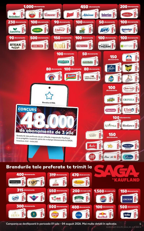 Catalog Kaufland - Catalogul cu reduceri, pagina 5: reduceri și oferte 01 - 07 iulie 2026