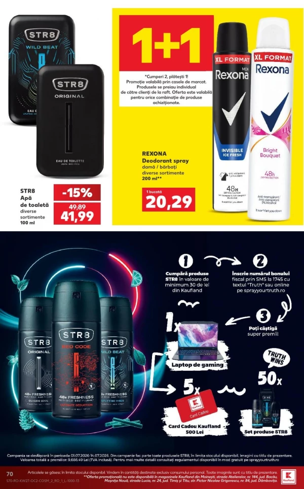 Catalog Kaufland - Catalogul cu reduceri, pagina 70: reduceri și oferte 01 - 07 iulie 2026