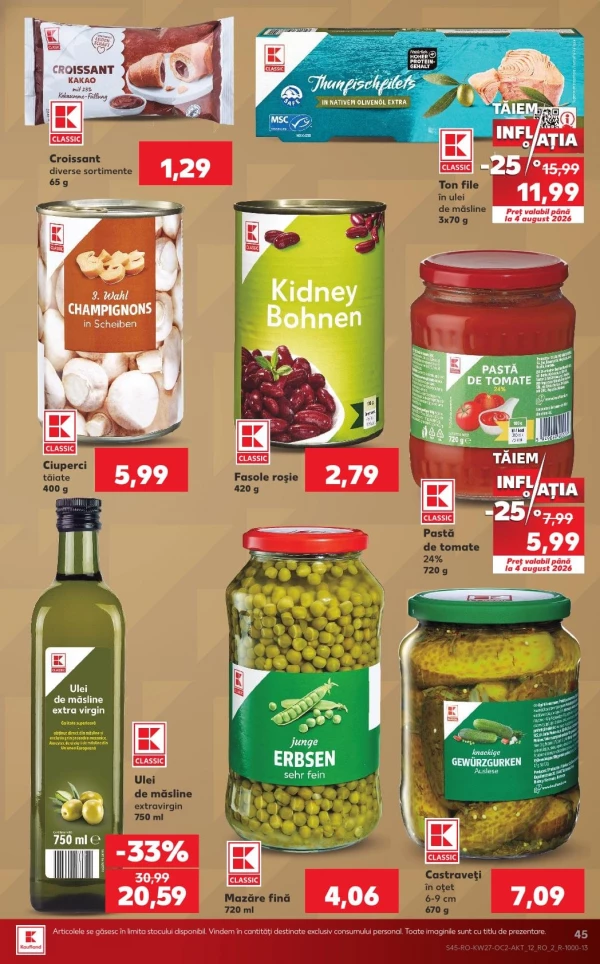 Catalog Kaufland - Catalogul cu reduceri, pagina 45: reduceri și oferte 01 - 07 iulie 2026