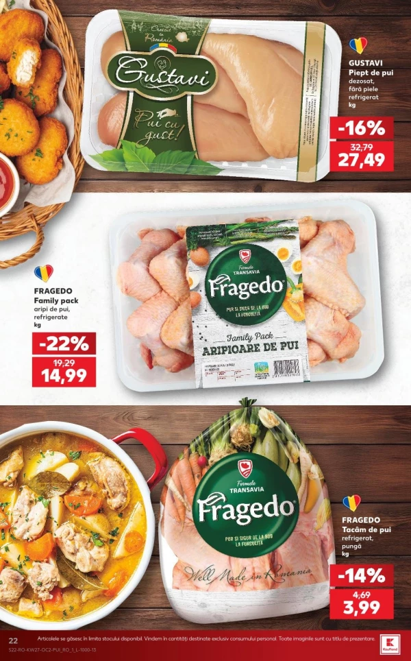 Catalog Kaufland - Catalogul cu reduceri, pagina 22: reduceri și oferte 01 - 07 iulie 2026