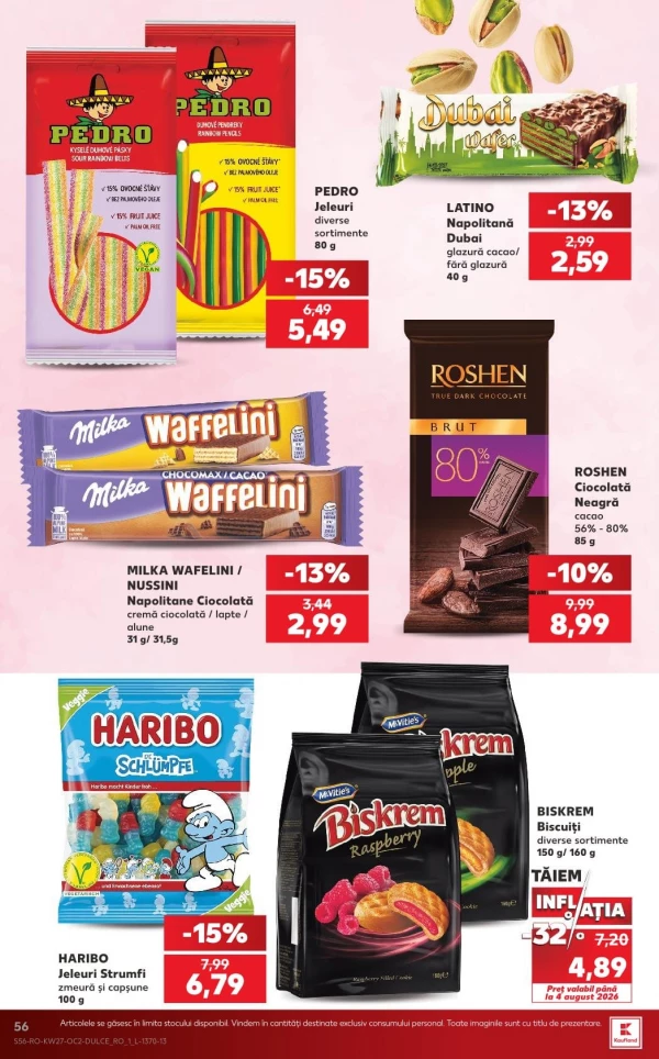 Catalog Kaufland - Catalogul cu reduceri, pagina 56: reduceri și oferte 01 - 07 iulie 2026