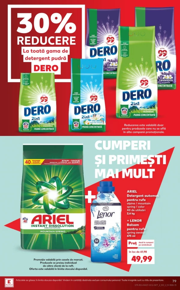 Catalog Kaufland - Catalogul cu reduceri, pagina 79: reduceri și oferte 01 - 07 iulie 2026