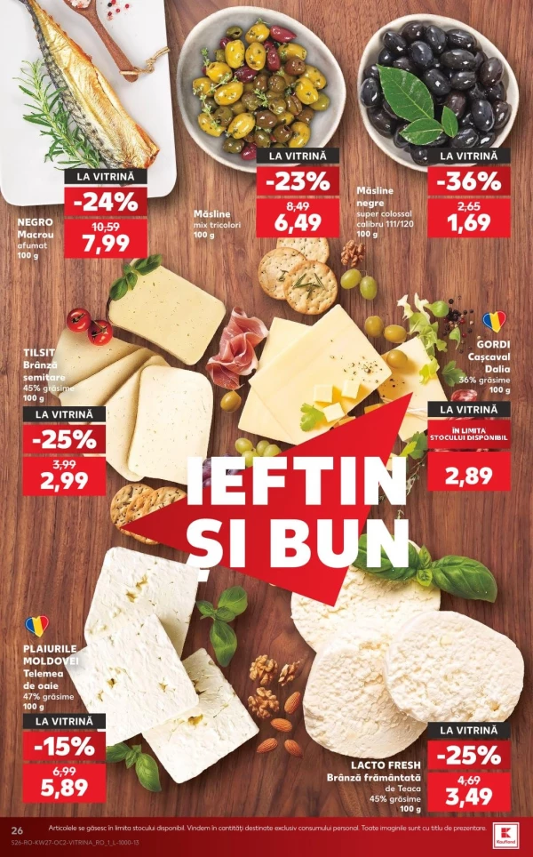 Catalog Kaufland - Catalogul cu reduceri, pagina 26: reduceri și oferte 01 - 07 iulie 2026