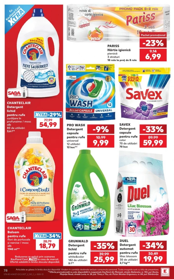 Catalog Kaufland - Catalogul cu reduceri, pagina 78: reduceri și oferte 01 - 07 iulie 2026