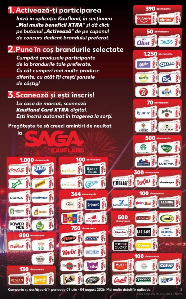Catalog Kaufland - Catalogul cu reduceri, pagina 3: reduceri și oferte 01 - 07 iulie 2026