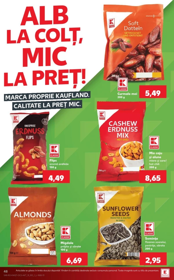 Catalog Kaufland - Catalogul cu reduceri, pagina 48: reduceri și oferte 01 - 07 iulie 2026