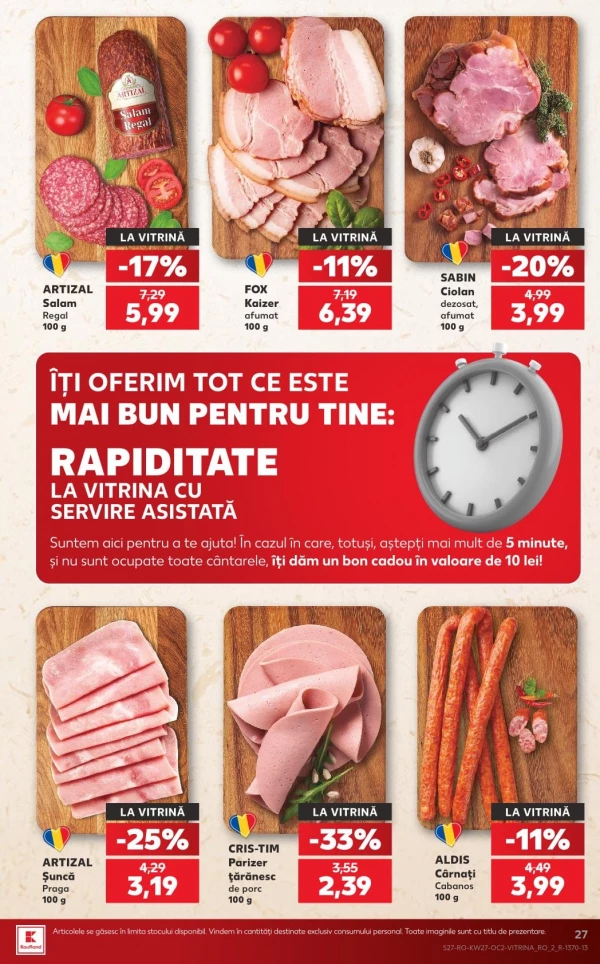 Catalog Kaufland - Catalogul cu reduceri, pagina 27: reduceri și oferte 01 - 07 iulie 2026