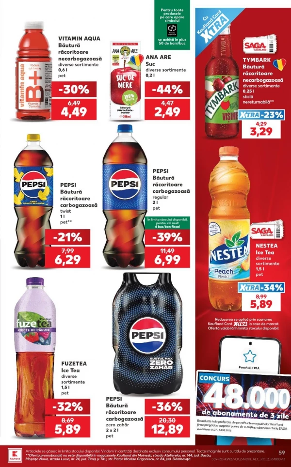 Catalog Kaufland - Catalogul cu reduceri, pagina 59: reduceri și oferte 01 - 07 iulie 2026