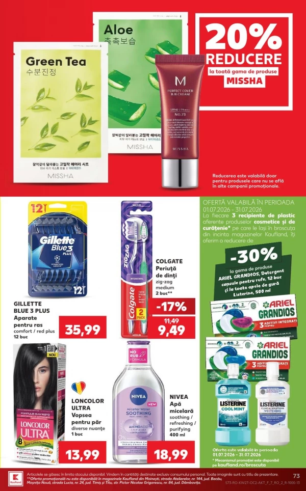 Catalog Kaufland - Catalogul cu reduceri, pagina 73: reduceri și oferte 01 - 07 iulie 2026