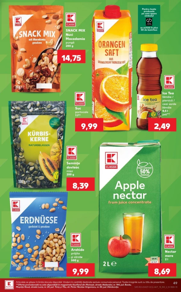 Catalog Kaufland - Catalogul cu reduceri, pagina 49: reduceri și oferte 01 - 07 iulie 2026