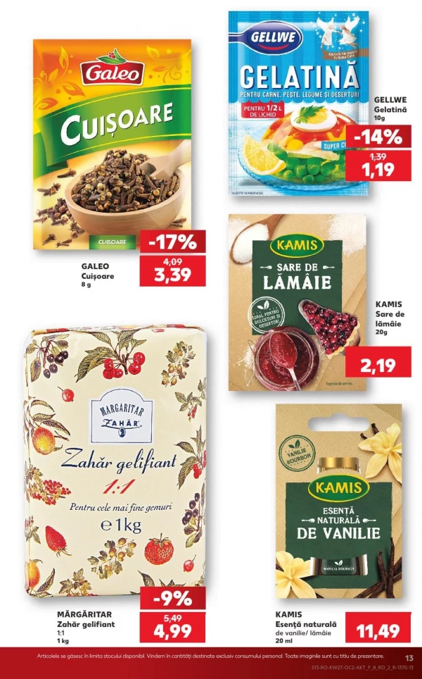 Catalog Kaufland - Catalogul cu reduceri, pagina 13: reduceri și oferte 01 - 07 iulie 2026