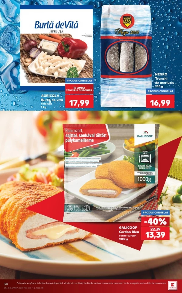 Catalog Kaufland - Catalogul cu reduceri, pagina 34: reduceri și oferte 01 - 07 iulie 2026