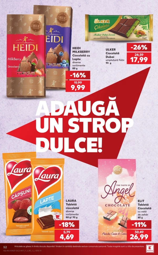 Catalog Kaufland - Catalogul cu reduceri, pagina 52: reduceri și oferte 01 - 07 iulie 2026
