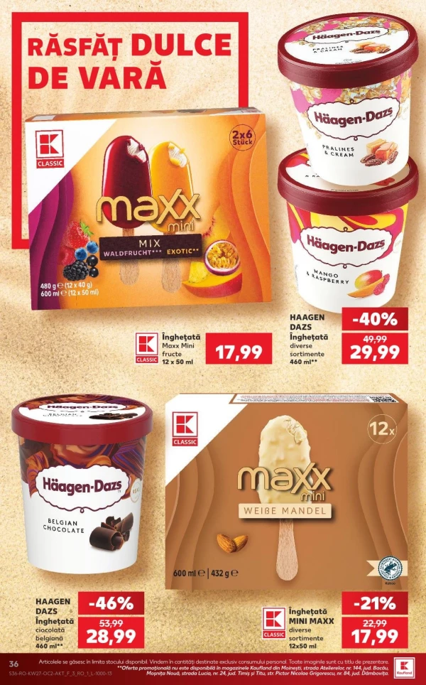 Catalog Kaufland - Catalogul cu reduceri, pagina 36: reduceri și oferte 01 - 07 iulie 2026