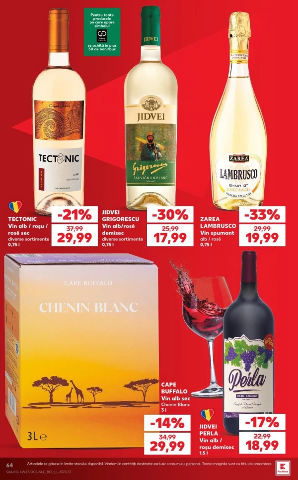 Catalog Kaufland - Catalogul cu reduceri, pagina 64: reduceri și oferte 01 - 07 iulie 2026