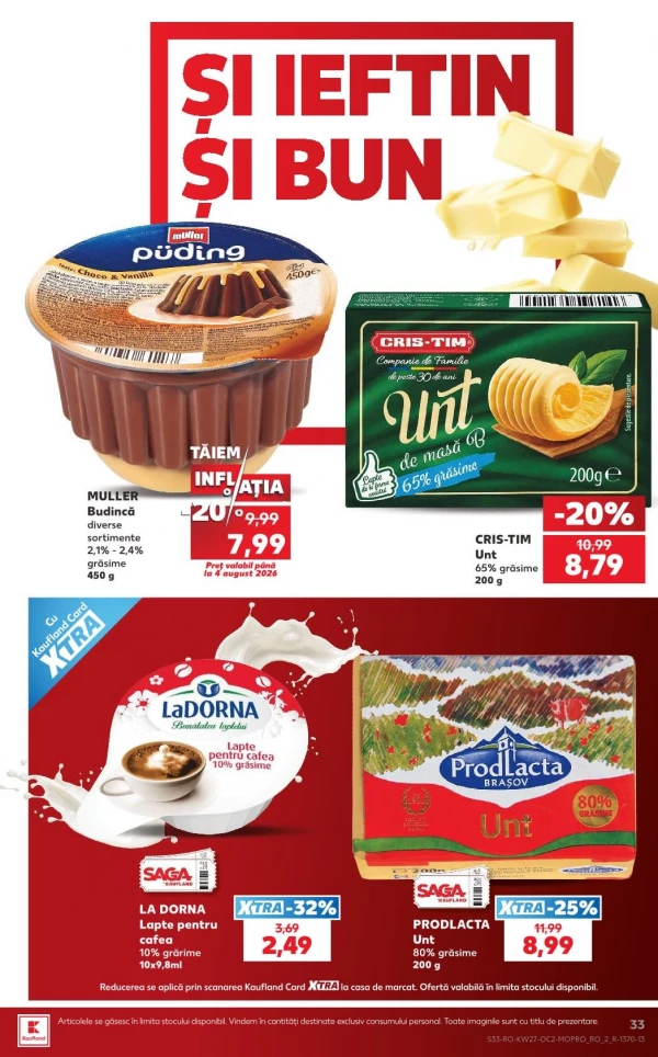 Catalog Kaufland - Catalogul cu reduceri, pagina 33: reduceri și oferte 01 - 07 iulie 2026